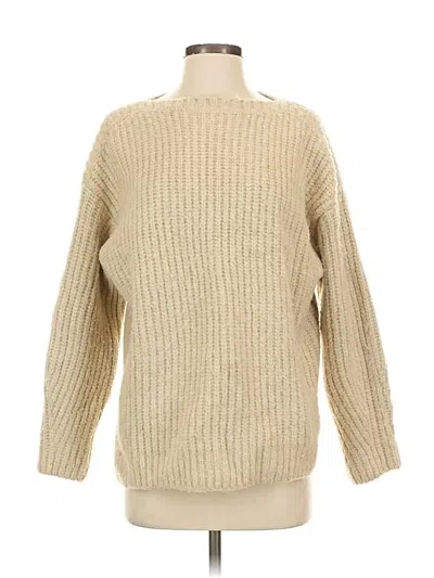 Pre-owned Zara Pullover Sweater In Brown