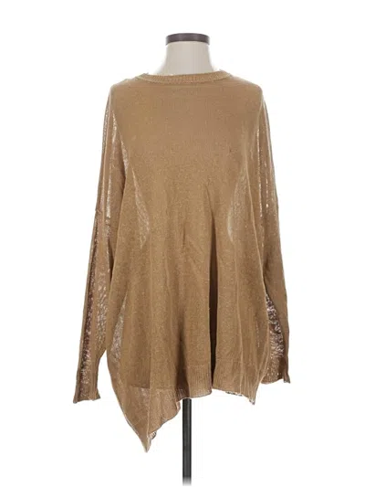 Pre-owned Zara Pullover Sweater In Brown