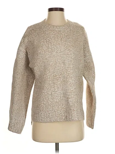 Pre-owned Zara Pullover Sweater In Brown
