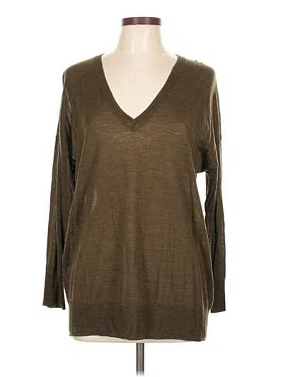 Pre-owned Zara Pullover Sweater In Brown