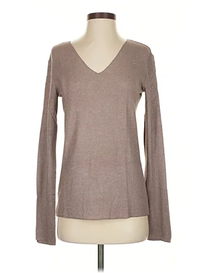Pre-owned Zara Pullover Sweater In Brown