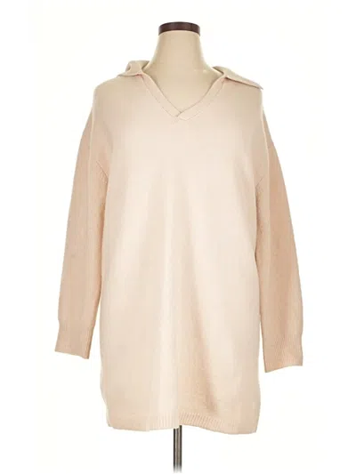 Pre-owned Zara Pullover Sweater In Brown