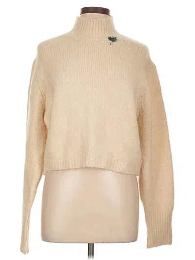 Pre-owned Zara Pullover Sweater In Brown