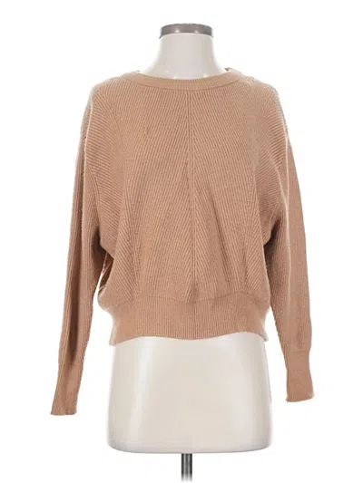 Pre-owned Zara Pullover Sweater In Brown
