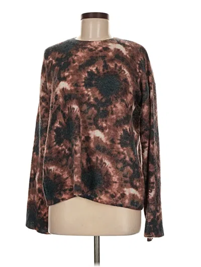Pre-owned Zara Pullover Sweater In Brown