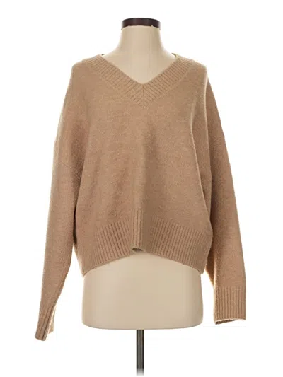 Pre-owned Zara Pullover Sweater In Brown