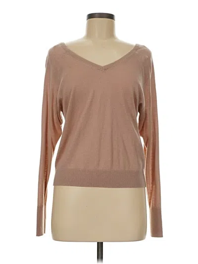 Pre-owned Zara Pullover Sweater In Brown