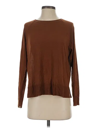 Pre-owned Zara Pullover Sweater In Brown