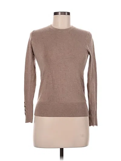 Pre-owned Zara Pullover Sweater In Brown