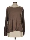 Zara Pullover Sweater In Brown