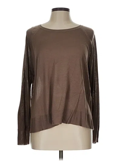 Zara Pullover Sweater In Brown