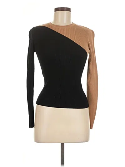 Pre-owned Zara Pullover Sweater In Brown