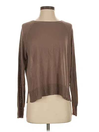 Pre-owned Zara Pullover Sweater In Brown