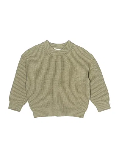 Pre-owned Zara Kids' Pullover Sweater In Brown