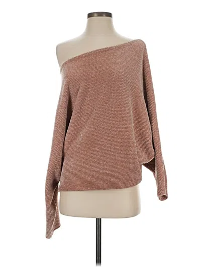 Pre-owned Zara Pullover Sweater In Brown
