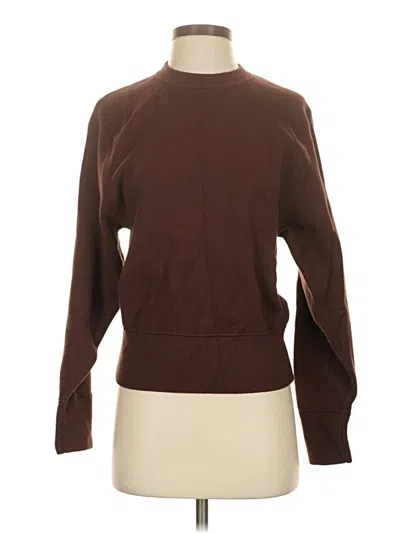 Pre-owned Zara Pullover Sweater In Brown