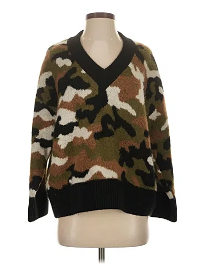 Pre-owned Zara Pullover Sweater In Brown