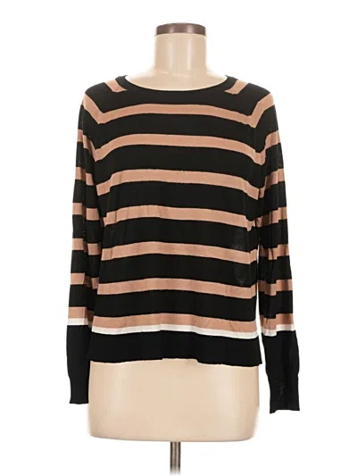 Pre-owned Zara Pullover Sweater In Brown