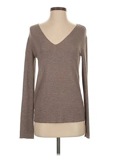 Pre-owned Zara Pullover Sweater In Brown