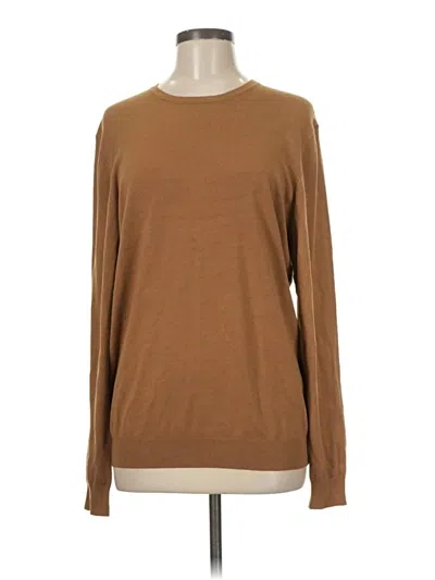Pre-owned Zara Pullover Sweater In Brown