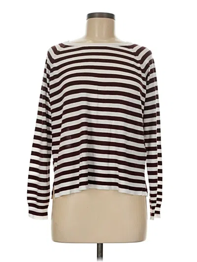 Pre-owned Zara Pullover Sweater In Brown