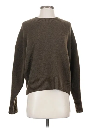 Pre-owned Zara Pullover Sweater In Brown