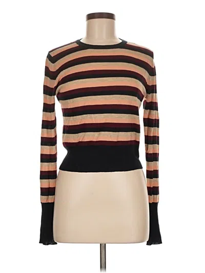 Pre-owned Zara Pullover Sweater In Brown