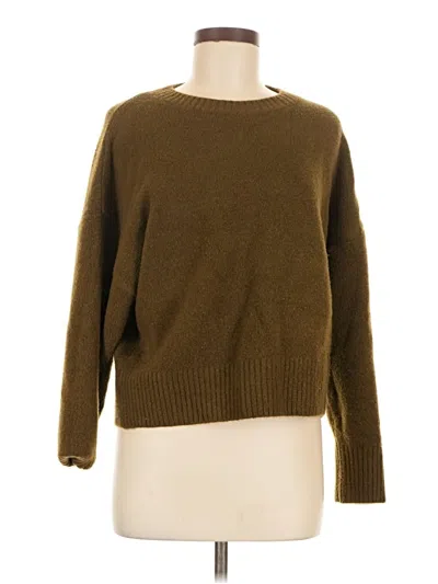 Pre-owned Zara Pullover Sweater In Brown