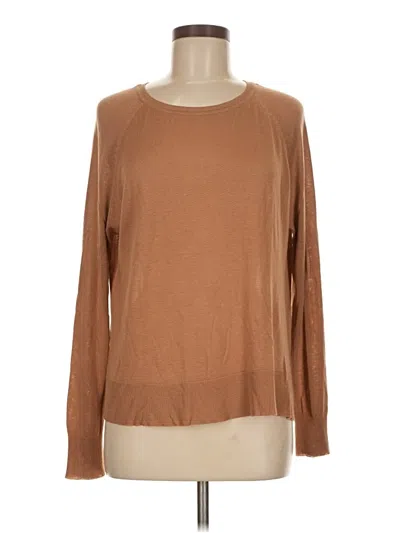 Pre-owned Zara Pullover Sweater In Brown