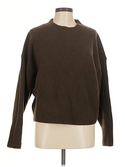 Pre-owned Zara Pullover Sweater In Brown