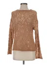 Zara Pullover Sweater In Brown