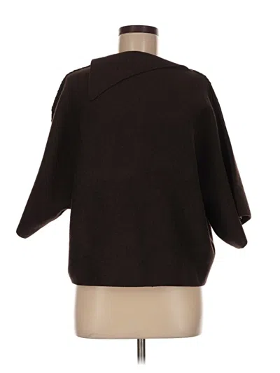 Pre-owned Zara Pullover Sweater In Brown