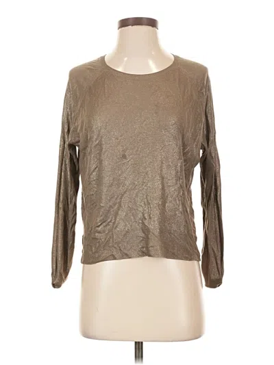 Pre-owned Zara Pullover Sweater In Brown