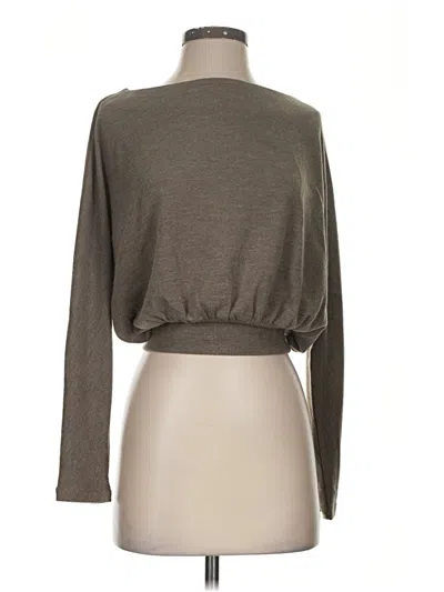 Pre-owned Zara Pullover Sweater In Brown