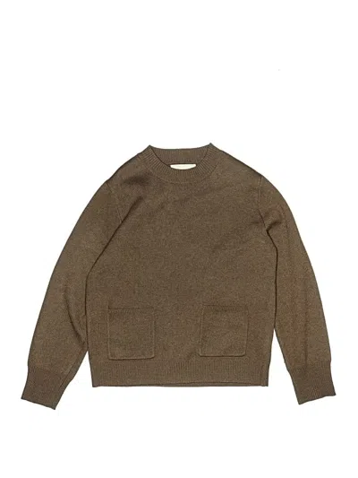 Pre-owned Zara Kids' Pullover Sweater In Brown