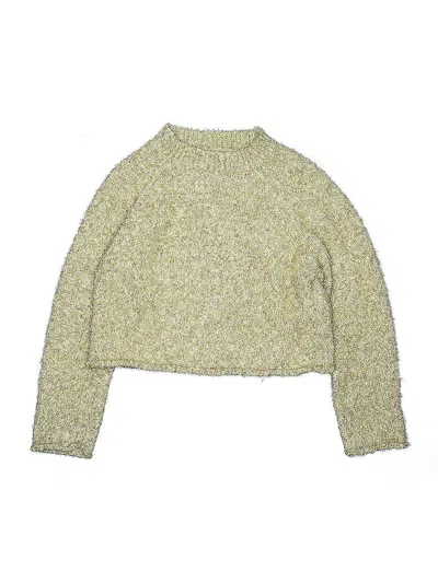 Pre-owned Zara Kids' Pullover Sweater In Gold
