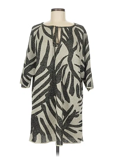 Pre-owned Zara Pullover Sweater In Gold