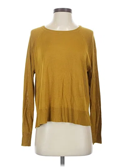 Pre-owned Zara Pullover Sweater In Gold