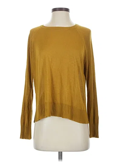 Pre-owned Zara Pullover Sweater In Gold