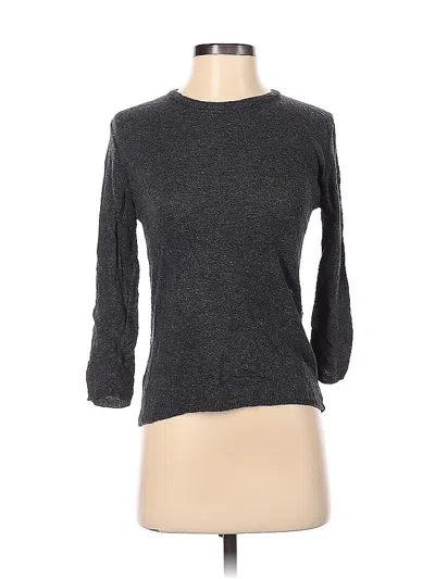 Pre-owned Zara Pullover Sweater In Gray