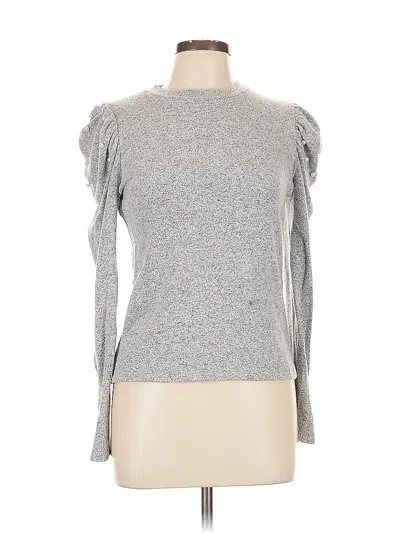 Pre-owned Zara Pullover Sweater In Gray
