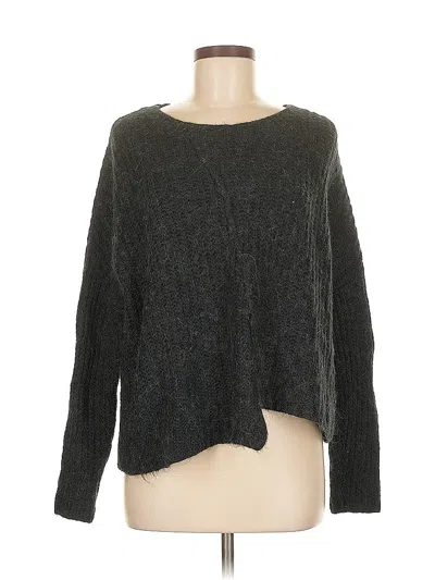 Pre-owned Zara Pullover Sweater In Gray