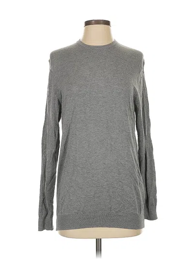 Pre-owned Zara Pullover Sweater In Gray