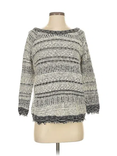 Pre-owned Zara Pullover Sweater In Gray