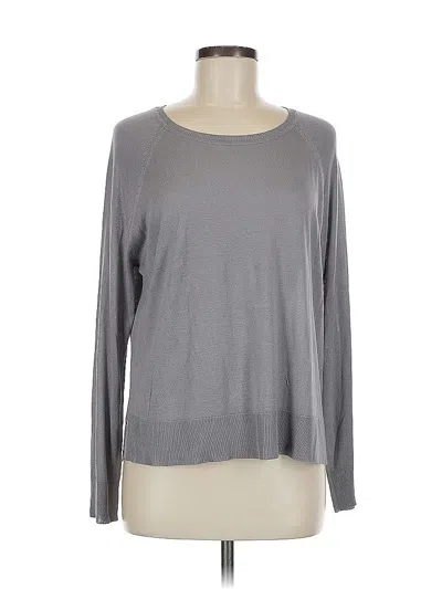 Pre-owned Zara Pullover Sweater In Gray