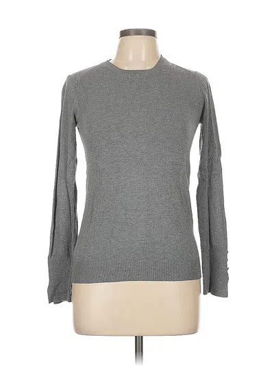 Pre-owned Zara Pullover Sweater In Gray