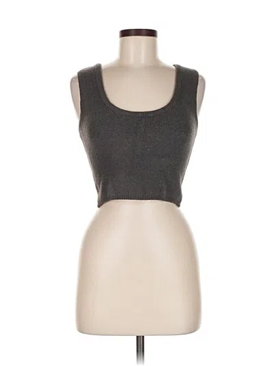 Pre-owned Zara Pullover Sweater In Gray