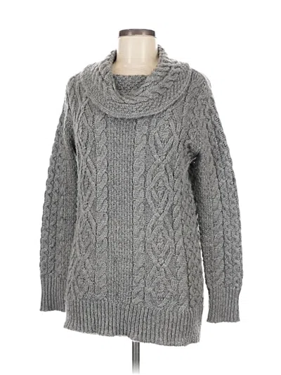 Pre-owned Zara Pullover Sweater In Gray