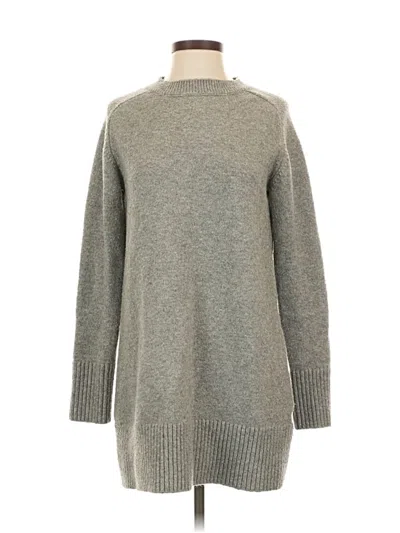 Pre-owned Zara Pullover Sweater In Gray