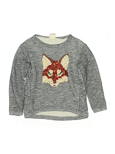 Pre-owned Zara Kids' Pullover Sweater In Gray